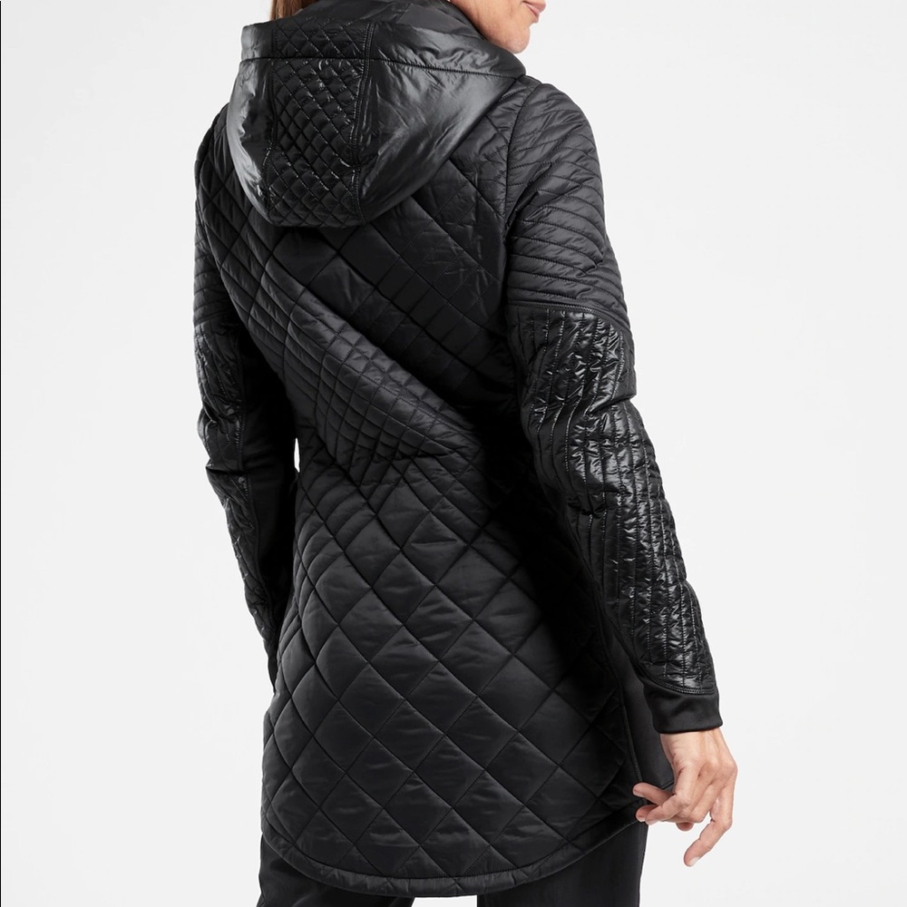 Athleta Bayview Hooded Coat 
Size XS
Brand New with Tag